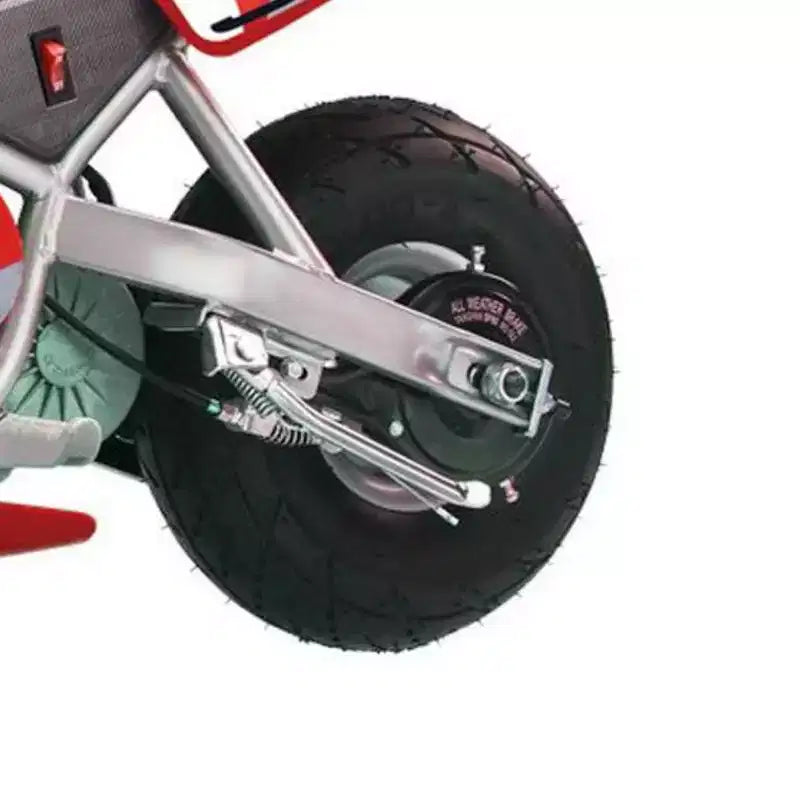 Minimoto eléctrica Razor de 24 voltios, 1 velocidad, moto de carreras de tierra, con neumáticos de 10 pulgadas, velocidades de hasta 24 km/h, para mayores de 13 años, paquete de 2, color rojo
