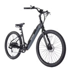 Bicicleta híbrida eléctrica GOTRAX Adult Transit 27.5 con cuadro bajo