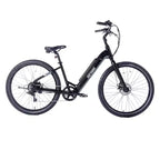 Bicicleta híbrida eléctrica GOTRAX Adult Transit 27.5 con cuadro bajo