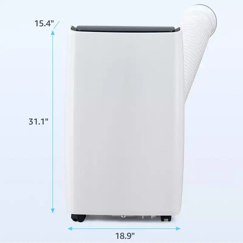 Aire acondicionado, aire acondicionado portátil de 12000 BTU con modos de deshumidificador y ventilador
