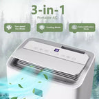 Aires acondicionados portátiles de 12000 BTU para dormitorio de hasta 51 m²