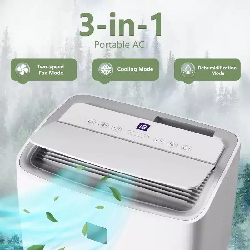 Aires acondicionados portátiles de 12000 BTU para dormitorio de hasta 51 m²