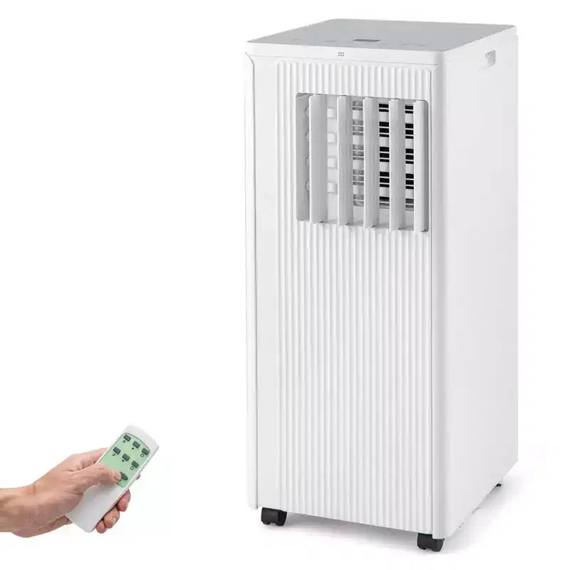 Costway Aire Acondicionado Portátil 3 en 1 de 7100 BTU (10000 BTU ASHRAE) con Deshumidificador, Frío y Ventilador