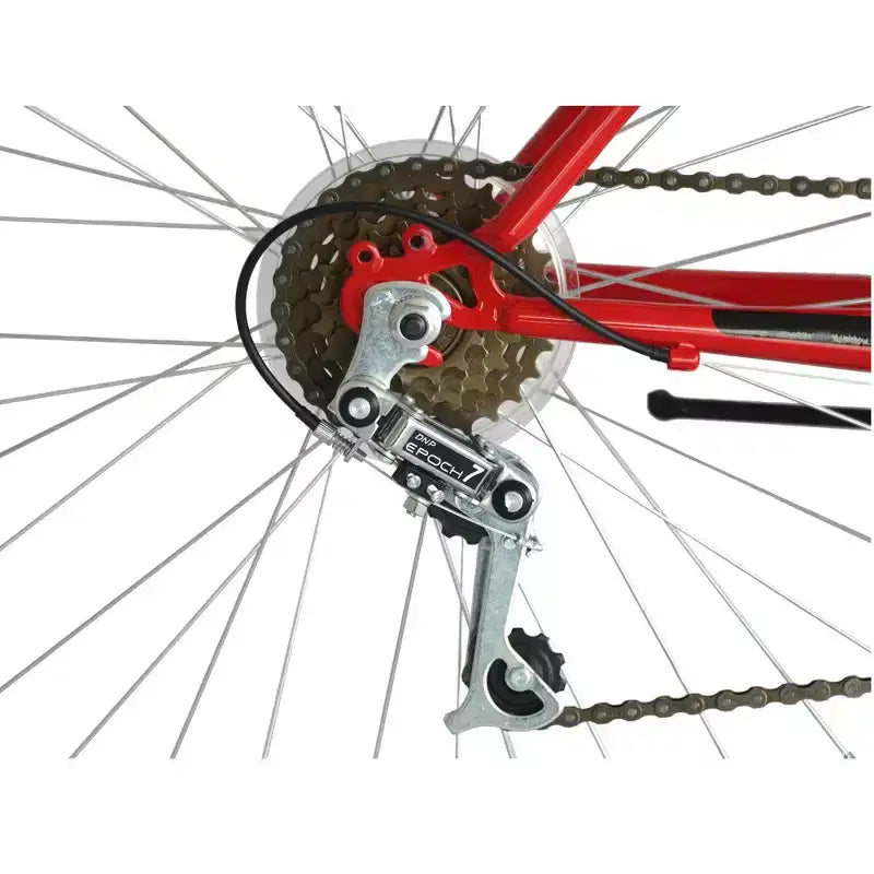 Bicicleta de Montaña para Hombre Titan Bikes Pioneer de 18 Velocidades, Roja