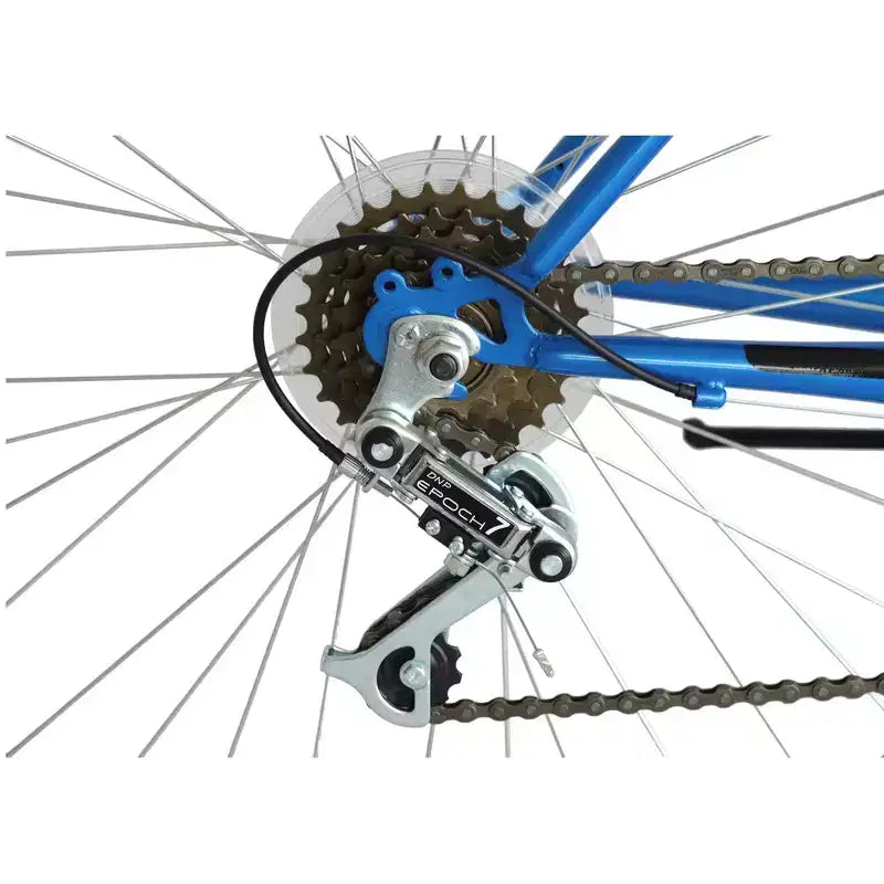 Bicicleta de montaña para hombre Titan Bikes Pioneer de 12 velocidades, azul
