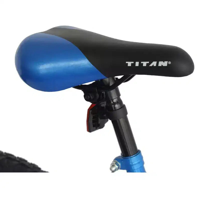Bicicleta de montaña para hombre Titan Bikes Pioneer de 12 velocidades, azul