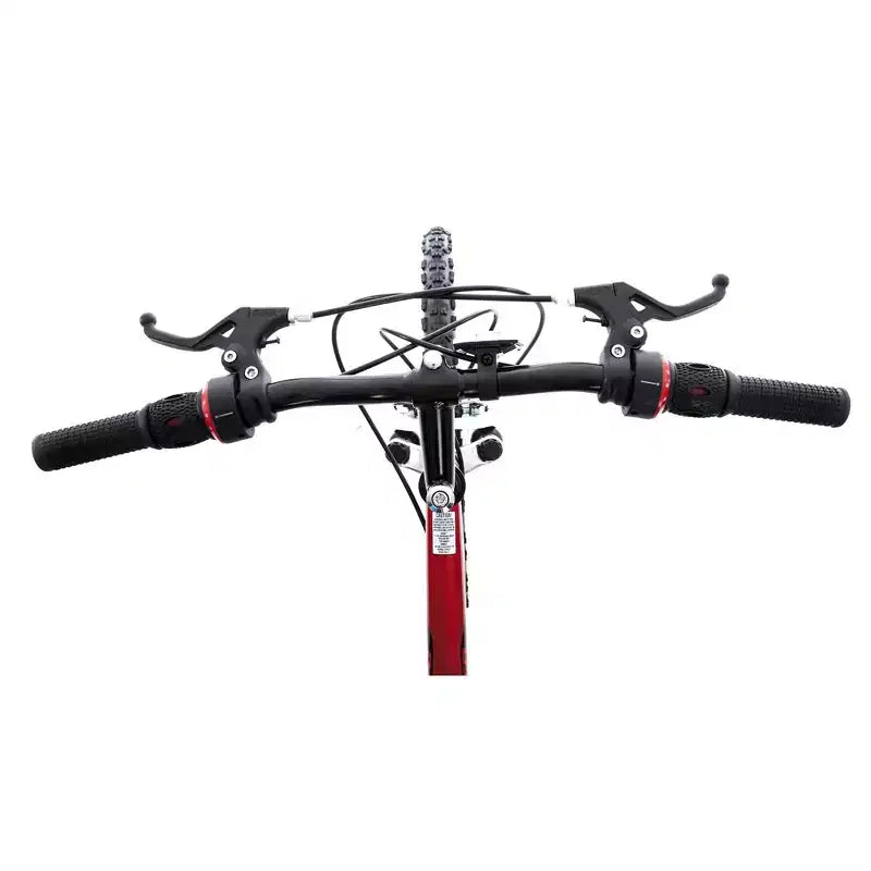 Bicicleta de montaña todo terreno Titan Pathfinder para hombre, de 18 velocidades, con suspensión delantera