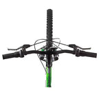 Bicicleta de montaña Titan Trail de 21 velocidades con suspensión para mujer, cuadro de 17 pulgadas, verde y verde oscuro