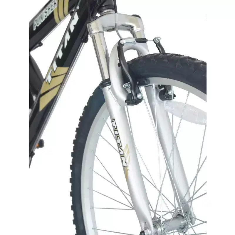 Bicicleta de montaña con doble suspensión Punisher