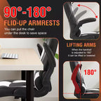 Silla FDW para videojuegos, silla de oficina, silla de escritorio con soporte lumbar, reposabrazos abatibles, reposacabezas