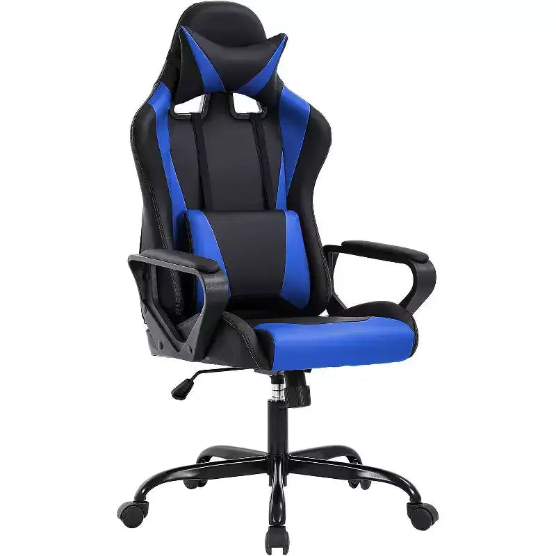 Silla de oficina FDW, silla de juego, silla de escritorio, silla ejecutiva con soporte lumbar, taburete ajustable, silla de ordenador giratoria con ruedas
