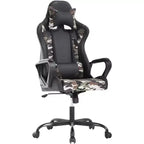Silla de oficina FDW, silla de juego, silla de escritorio, silla ejecutiva con soporte lumbar, taburete ajustable, silla de ordenador giratoria con ruedas