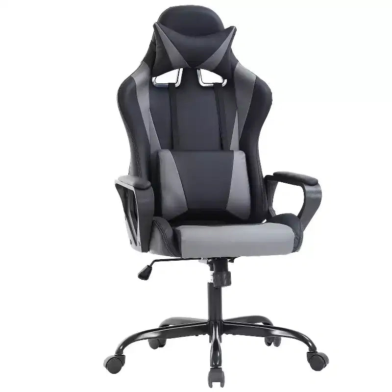 Silla de oficina FDW, silla de juego, silla de escritorio, silla ejecutiva con soporte lumbar, taburete ajustable, silla de ordenador giratoria con ruedas