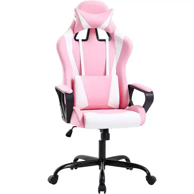 Silla de oficina FDW, silla de juego, silla de escritorio, silla ejecutiva con soporte lumbar, taburete ajustable, silla de ordenador giratoria con ruedas