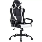 Silla de oficina FDW, silla de juego, silla de escritorio, silla ejecutiva con soporte lumbar, taburete ajustable, silla de ordenador giratoria con ruedas