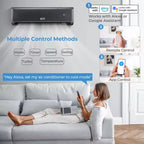 Costway Aire Acondicionado y Calefactor Mini Split de 24000 BTU con Wifi y Bomba de Calor