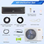 Costway Aire Acondicionado y Calefactor Mini Split de 24000 BTU con Wifi y Bomba de Calor