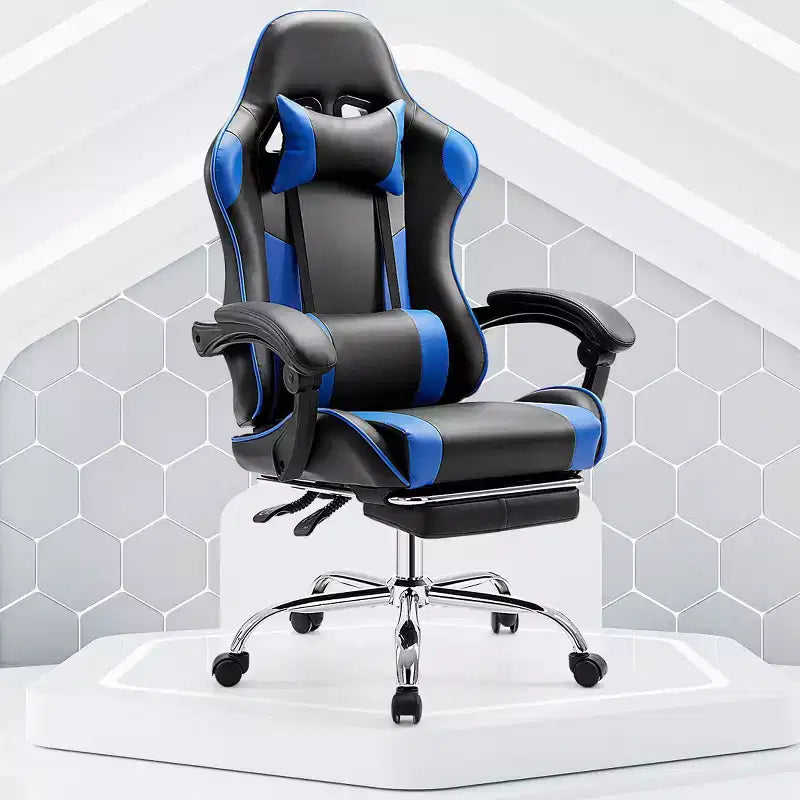 Silla de juego ergonómica de carreras JIONJOY con respaldo alto, soporte lumbar y reposabrazos ajustables