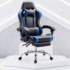 Silla de juego ergonómica de carreras JIONJOY con respaldo alto, soporte lumbar y reposabrazos ajustables