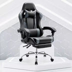 Silla de juego ergonómica de carreras JIONJOY con respaldo alto, soporte lumbar y reposabrazos ajustables
