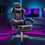 Silla de juego ergonómica de carreras JIONJOY con respaldo alto, soporte lumbar y reposabrazos ajustables