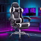 Silla de juego ergonómica de carreras JIONJOY con respaldo alto, soporte lumbar y reposabrazos ajustables
