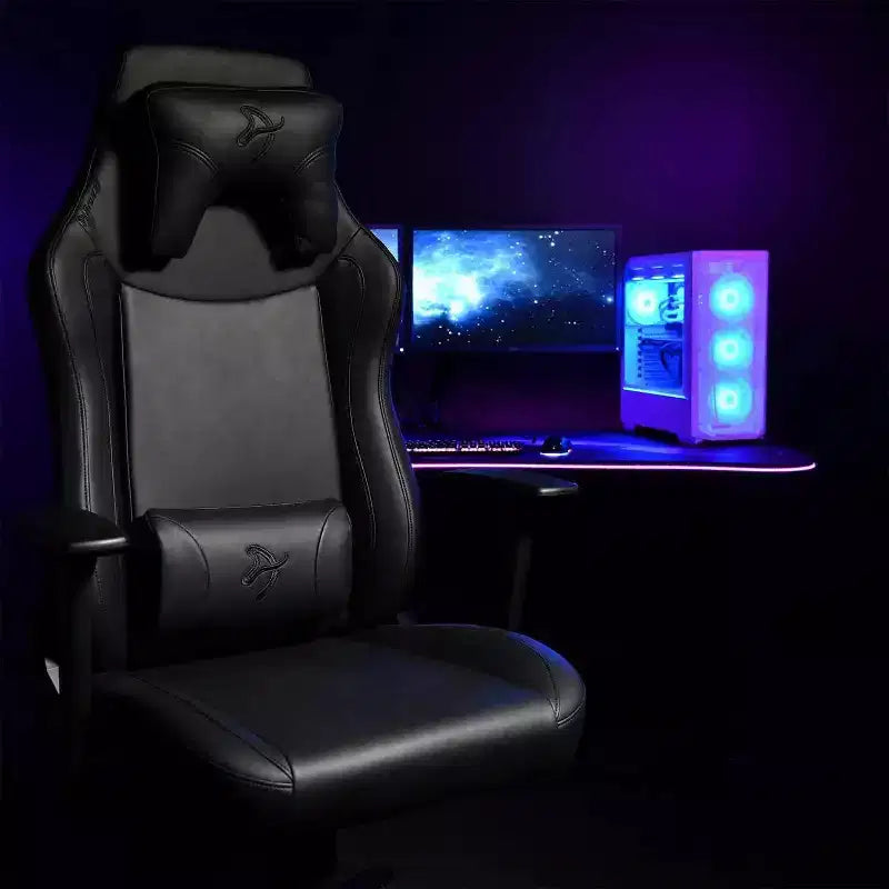 Silla ergonómica Arozzi Vernazza para oficina y gaming con reclinación, giro, balanceo, altura ajustable y soporte lumbar y cervical